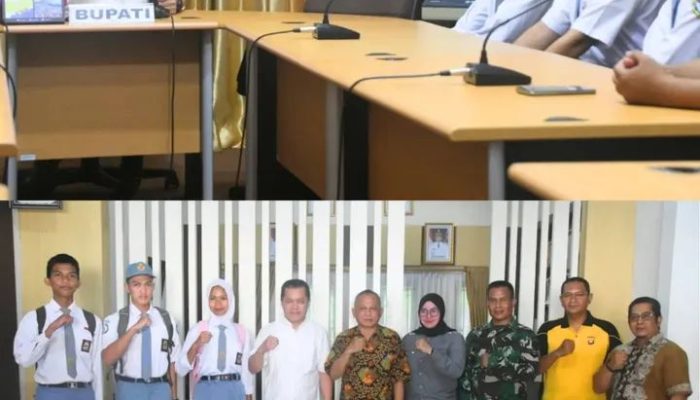 Bupati Romi Lepas Calon Paskibraka Ikut Seleksi Tingkat Provinsi dan Nasional