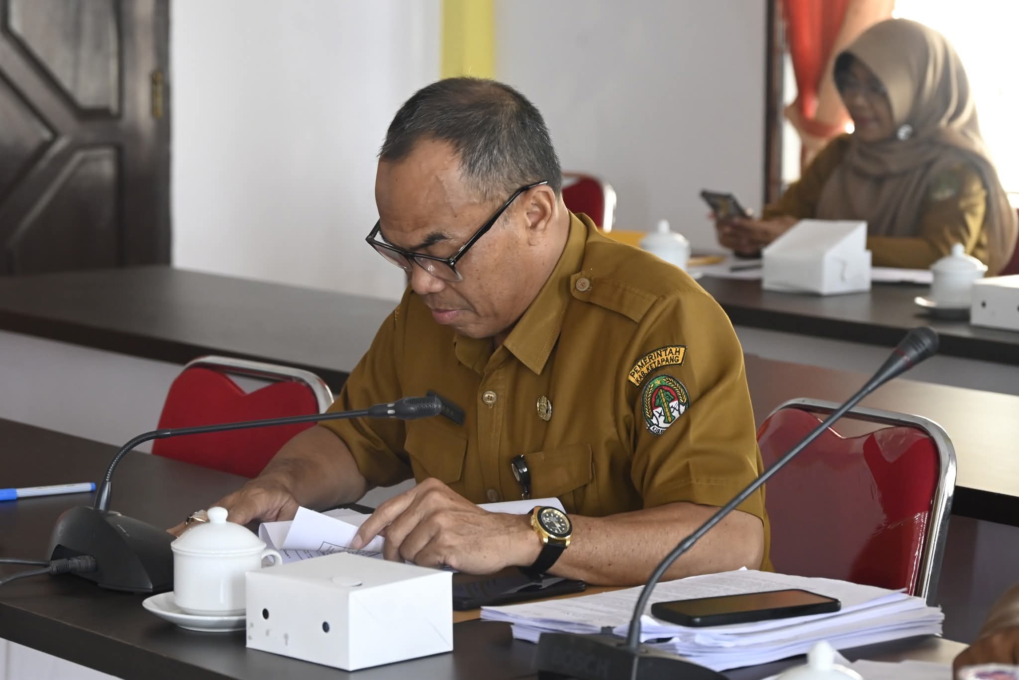 PLT Kadis Perdagangan Kabupaten Ketapang,Drs. H. Darma, M.Pd