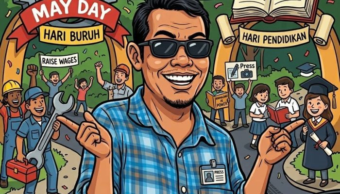 Momentum Hari Kebebasan Pers,Refleksi Kesejahteraan Buruh, dan Masa Depan Pendidikan
