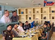 Kunjungan Kerja Dankodaeral XII di Ketapang, Perkuat Sinergi Pertahanan Maritim