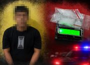 Pria di Kendawangan Ditangkap Polisi, 3,84 Gram Sabu Diamankan