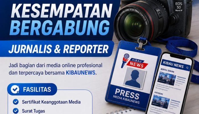 PENGUMUMAN REKRUTMEN REPORTER /JURNALIS/WARTAWAN