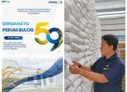 Peringati HUT ke-59, Bulog Lampung Selatan Tegaskan Komitmen Jaga Ketahanan Pangan Nasional