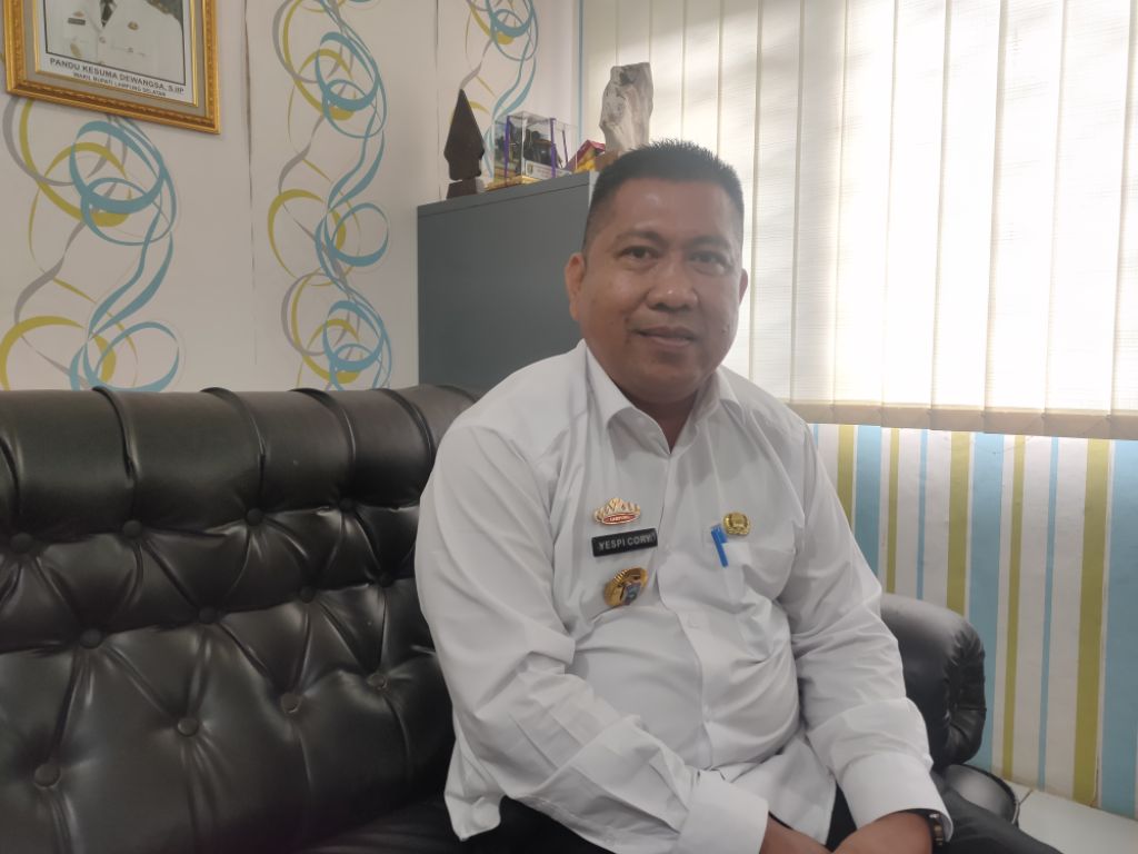 Yespi Cory PLT kadis DLH Lampung Selatan
