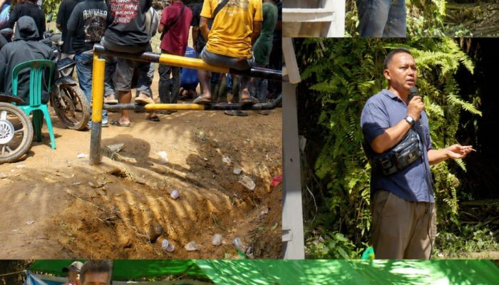 Hari Ketiga Aksi Warga Mambuk, Warga Tetap Tutup Akses dan Bantah Isu Adat Ilegal