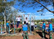 Lanal Ketapang Jalani Kegiatan Kesegaran Jasmani untuk meningkatkan kesiapsiagaan prajurit dalam mendukung tugas