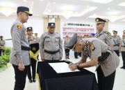 Kapolres Ketapang Pimpin Sertijab Pejabat Utama dan Kapolsek, Tekankan Pelayanan Humanis