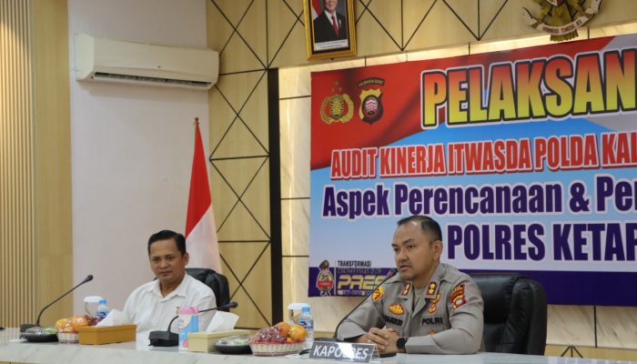Rangkaian Audit Kinerja Tahap 1 Tahun 2026 Resmi Ditutup di Aula Polres Ketapang