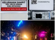 Warga RT 35 Sampit Ketapang Bergerak Sendiri, PJU Mandiri Terangi Lingkungan yang Lama Gelap Gulita