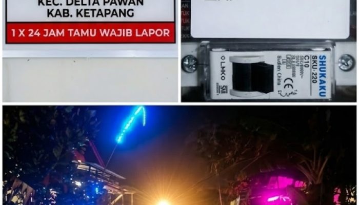 Warga RT 35 Sampit Ketapang Bergerak Sendiri, PJU Mandiri Terangi Lingkungan yang Lama Gelap Gulita