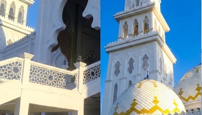 Kubah Masjid Indah Berseri, Pagar Tangga Jebol,Kaati Dielah Pek..