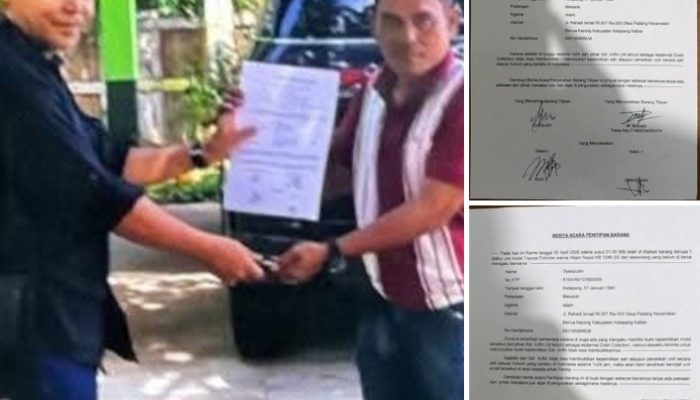 Mobil Titipan Raib di Markas Subdenpom Ketapang, Laskar Jagadilaga Tuding Ada Permainan Oknum