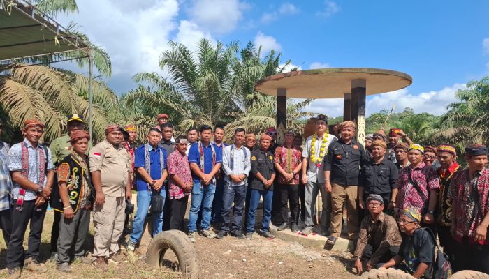Pembukaan Portal Adat Akses PT FAPE dan PT USP di Jelai Hulu Berlangsung Kondusif, Aparat Gabungan Siaga Penuh