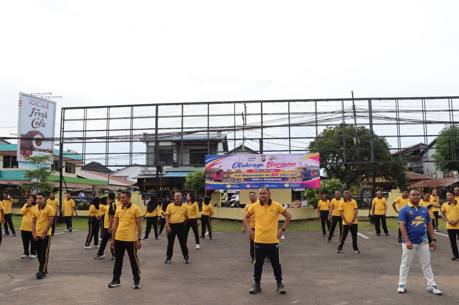 Polres ketapang dan bank mandiri
