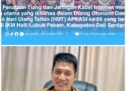 Kadis DPMPTSP Lampung Selatan Beberkan Rencana Penataan Kabel Internet Lewat Regulasi Daerah