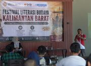 Festival Literasi Budaya, Ketua PWK Bekali Pelajar Kayong Utara Dasar Jurnalistik dan Etika Pers