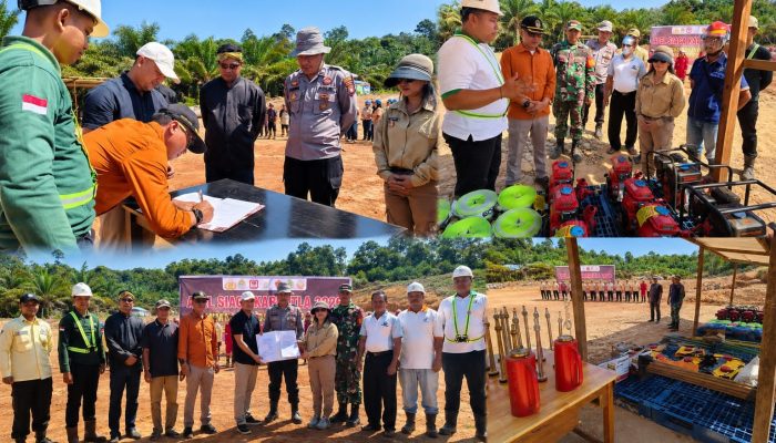Apel Siaga Karhutla, Polsek Simpang Dua Perkuat Sinergi Cegah Kebakaran Hutan dan Lahan