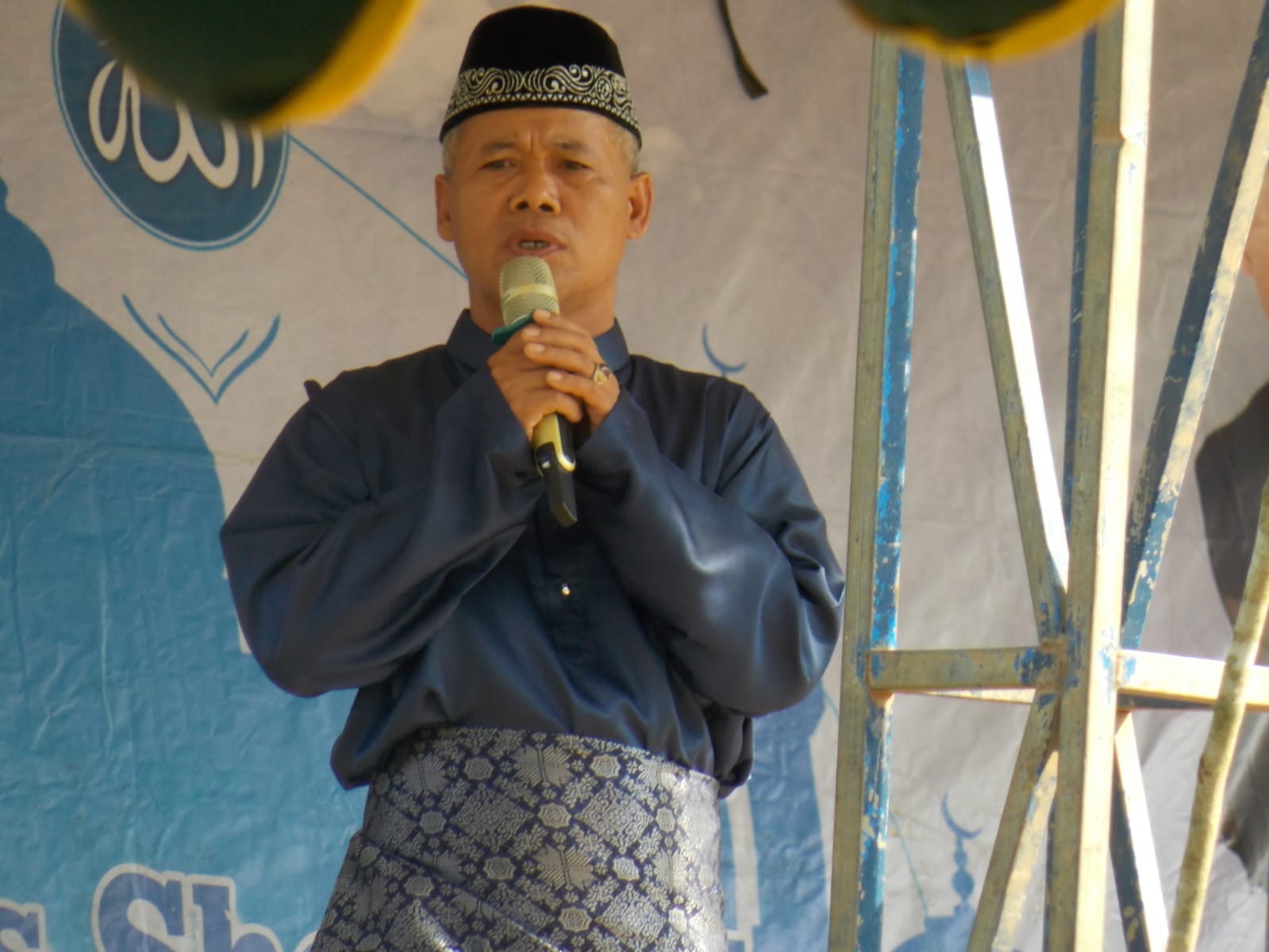 Perwakilan tokoh adat Melayu mambuk Thamrin,apresiasi kepada PT BGA yang telah merespons tuntutan adat masyarakat mambuk