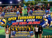 Open Turnamen Voli Seri V 2026 HUT Desa Jelayan Resmi Digelar, Diikuti 43 Klub dari Berbagai Wilayah Ketapang