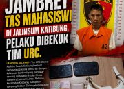 Jambret Tas Mahasiswi di Jalinsum Katibung, Pelaku Dibekuk Tim URC.