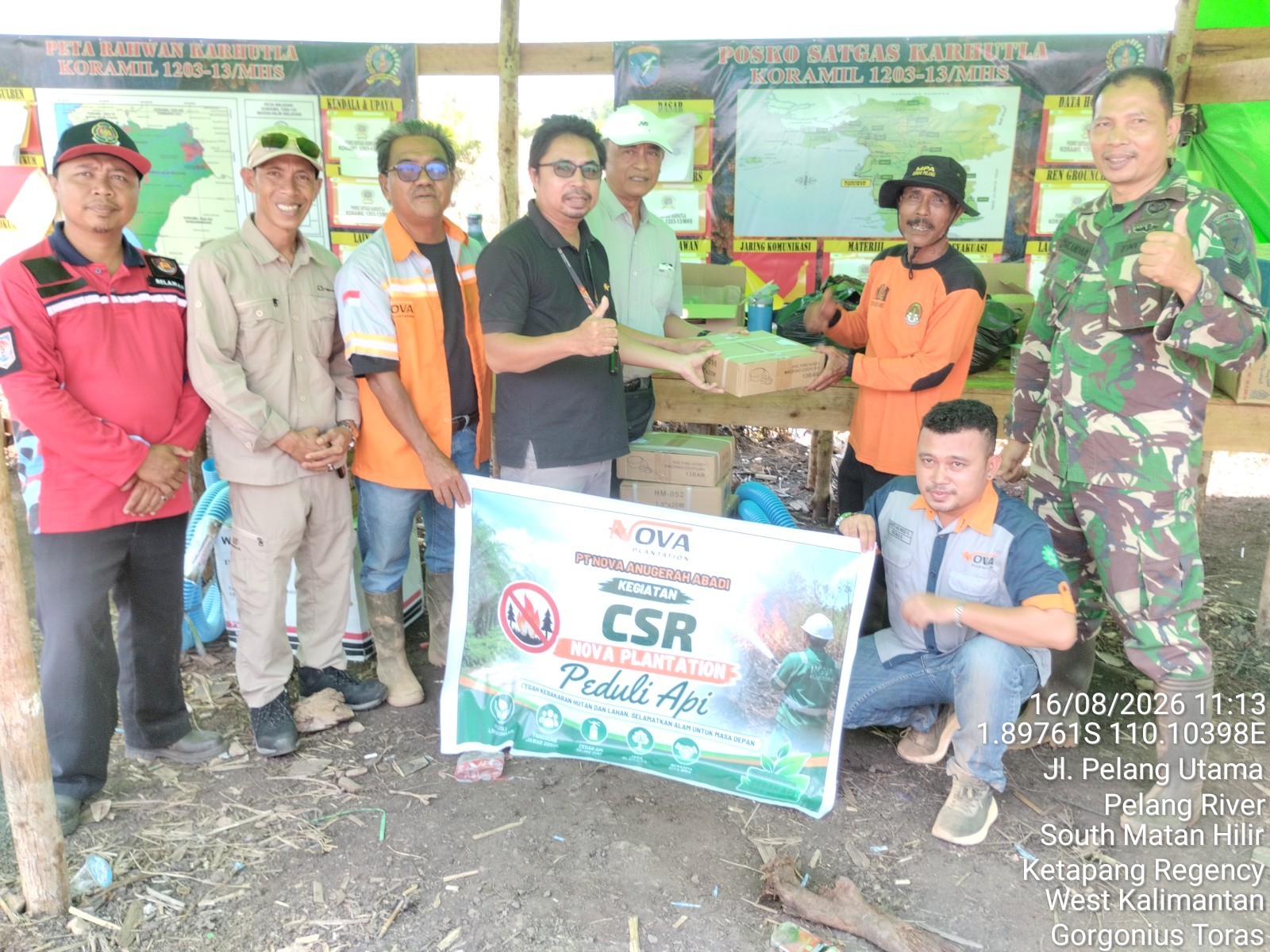 CSR PT NOVA Kepada Negeri Baru dan Pelang
