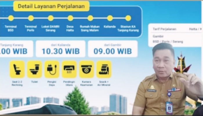 DAMRI Kalianda-Jakarta Kembali Beroperasi, Kadishub Lamsel : Ini Jawaban atas Kebutuhan Masyarakat