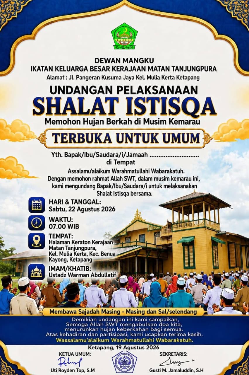 IKKRAMAT shalat istisqa