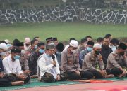 Polres Landak Gelar Shalat Istisqa, Mohon Hujan di Tengah Kondisi Kemarau