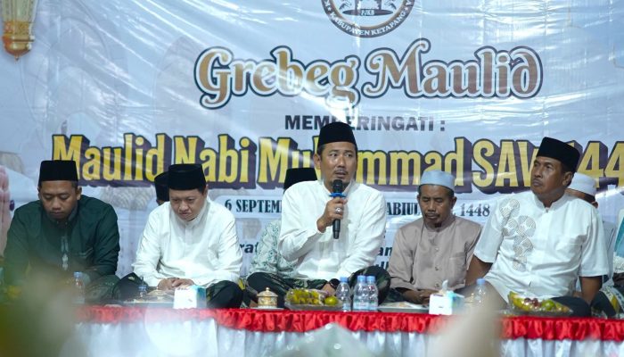 Grebeg Maulid Paguyuban Jawa Ketapang, Achmad Sholeh Ajak Jamaah Doakan Hujan dan Relawan Karhutla