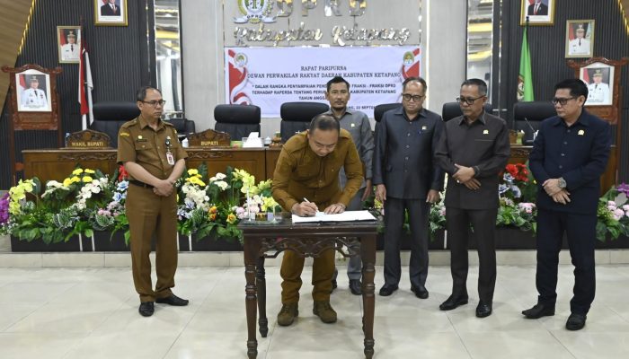 Tujuh Fraksi DPRD Ketapang Setujui Perubahan APBD 2026 Ditetapkan Menjadi Peraturan Daerah