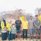 Jajaran DPD Partai Golkar Kabupaten Ketapang dengan menyambangi posko tim gabungan di Kilometer 5, Desa Sungai Pelang, Kecamatan Matan Hilir Selatan (MHS), Minggu (6/9/2026)