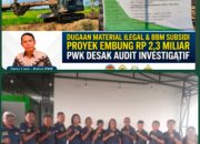 ​BWS Kalimantan I Dalam Pusaran Skandal: Proyek Embung Rp2,3 Miliar Didesak Audit Investigatif APH dan BPK