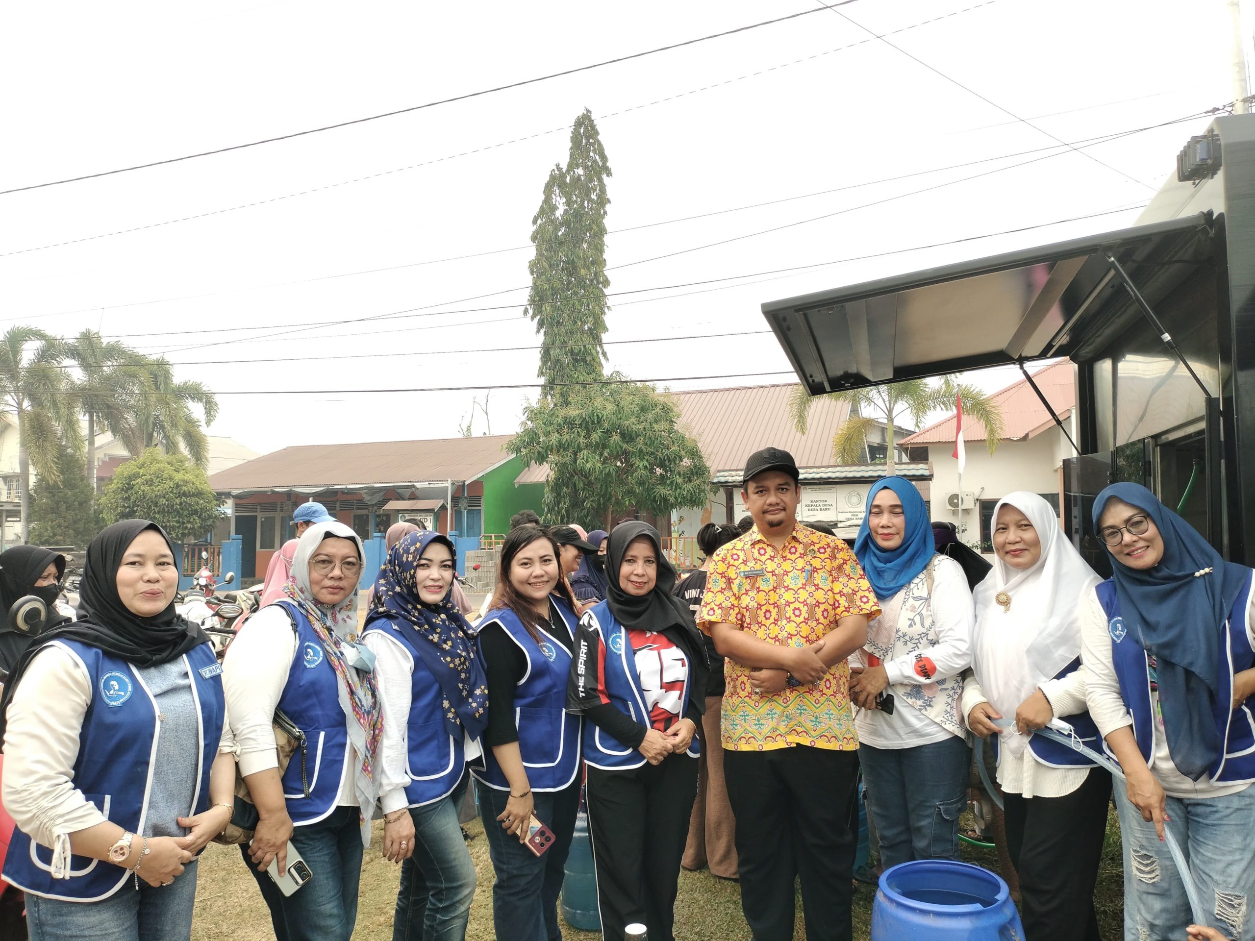 IWAPI Ketapang bersama Kepala Desa Baru 