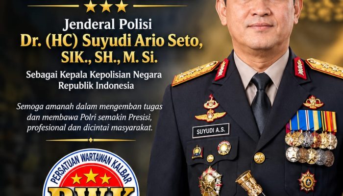 PWK Ucapkan Selamat atas Pelantikan Kapolri Baru, Berharap Wujudkan Kepolisian yang Lebih Maju dan Dekat dengan Rakyat