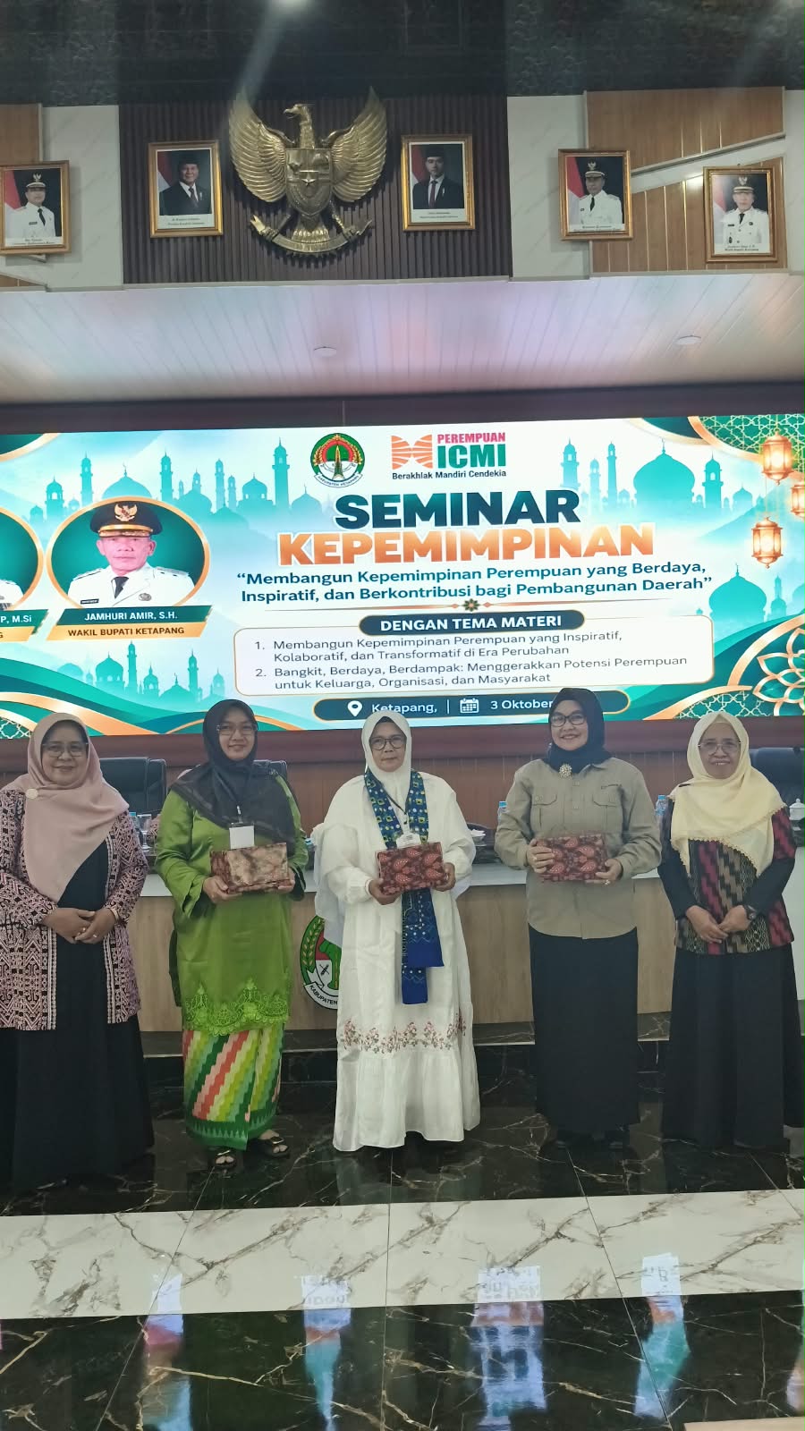 Puspa PLK Ketapang Perkuat Peran Perempuan Lewat Seminar Kepemimpinan ICMI