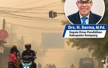 Kabut Asap Kian Parah, Pelajar di Ketapang Dipulangkan Lebih Awal, Besok Kembali BDR