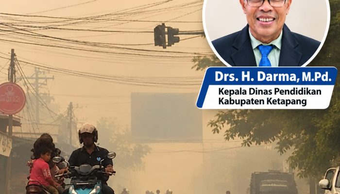 Kabut Asap Kian Parah, Pelajar di Ketapang Dipulangkan Lebih Awal, Besok Kembali BDR